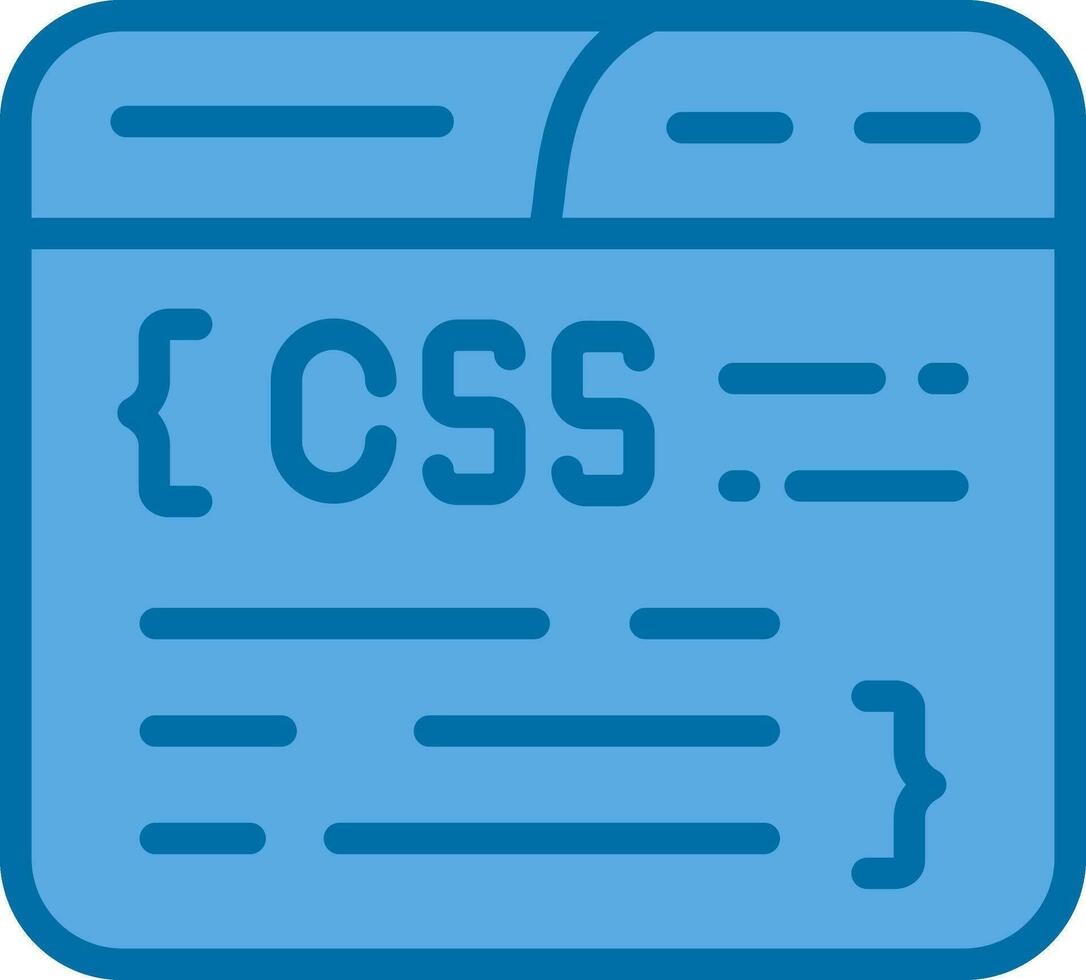 Css Coding Vector Icon Design
