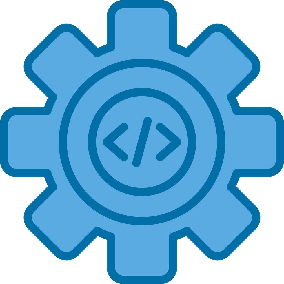 Coding Vector Icon Design