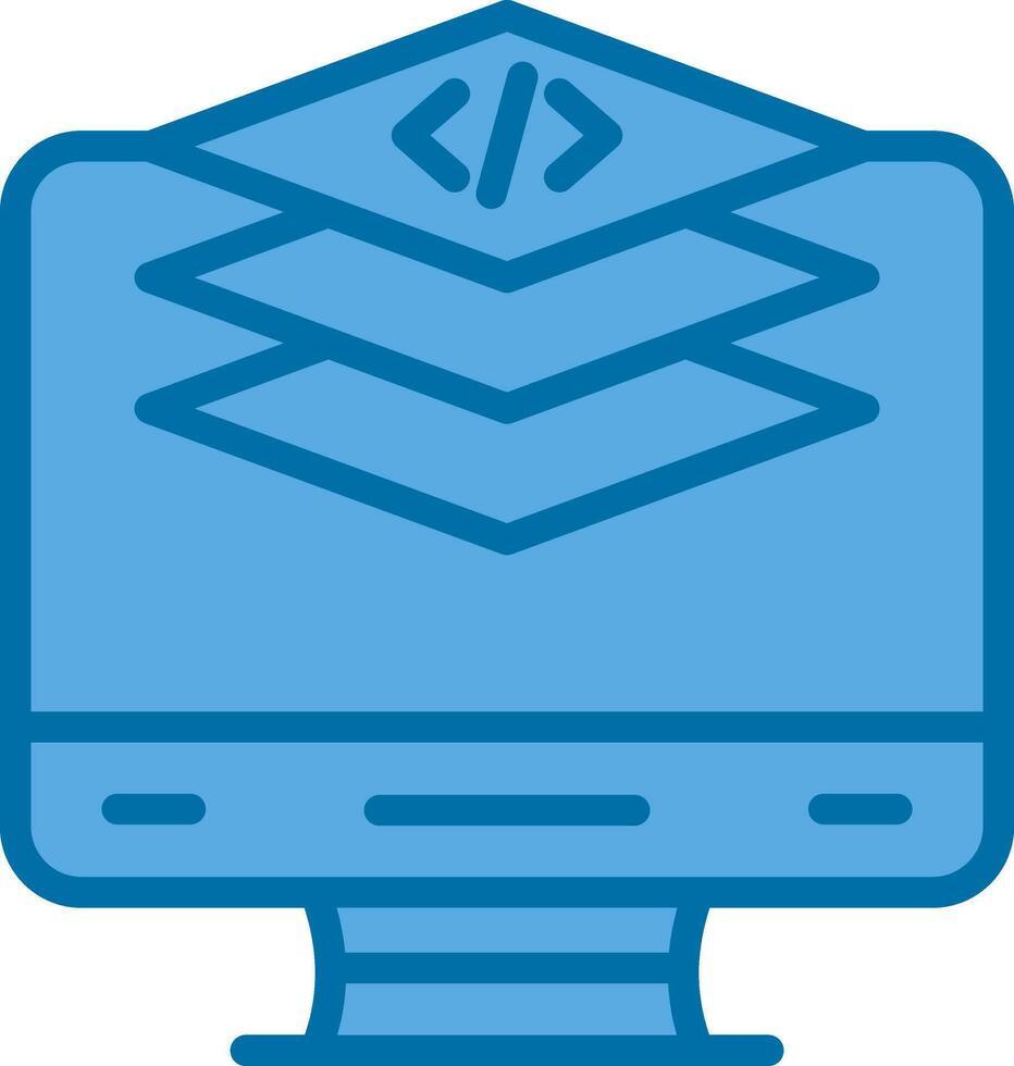 Computer Vector Icon Design