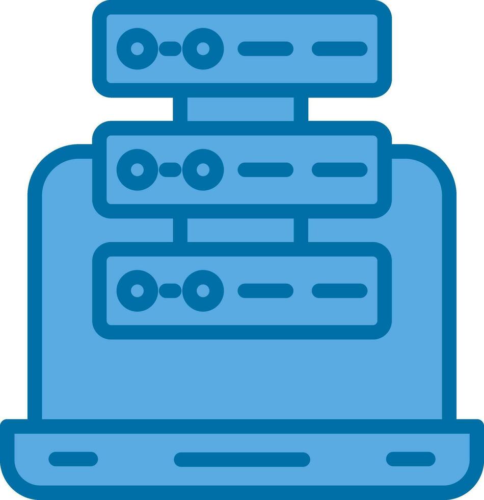 Database Vector Icon Design