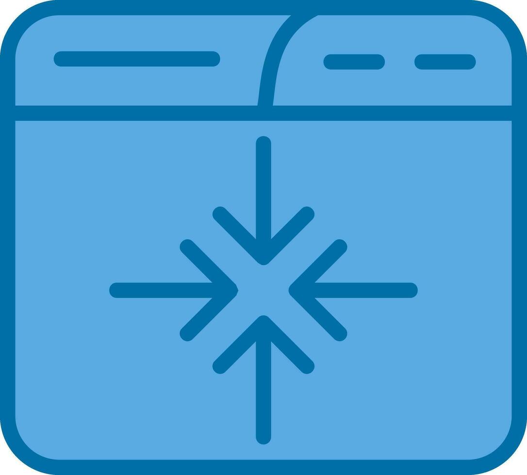 Minimize Vector Icon Design