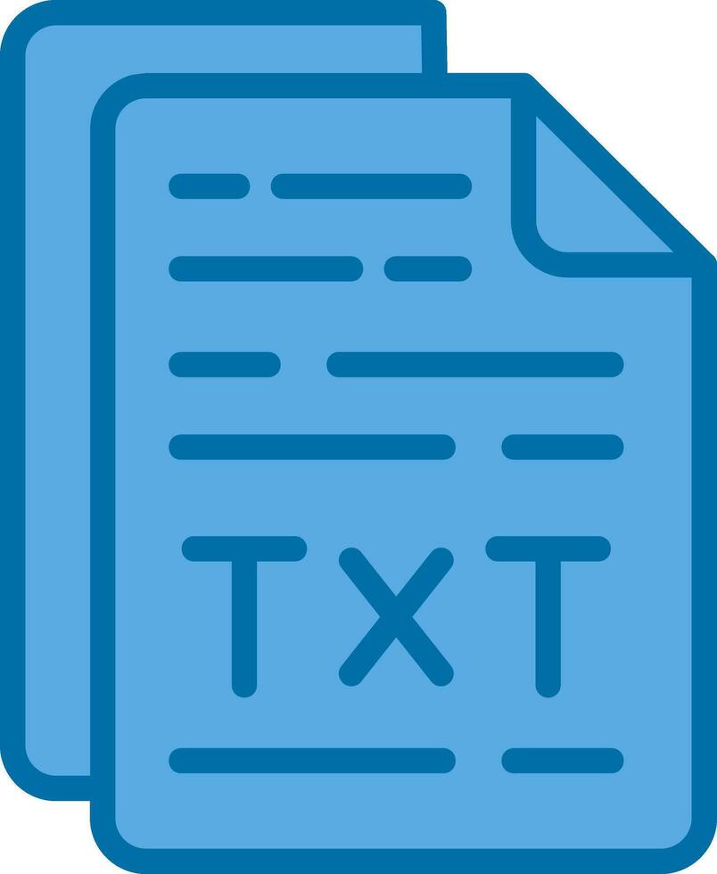 Txt File Vector Icon Design