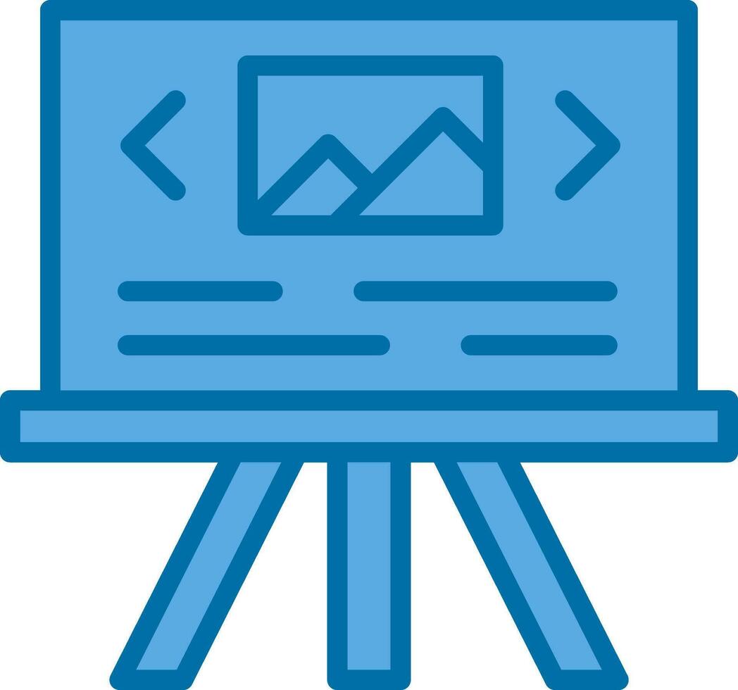Slide Show Vector Icon Design