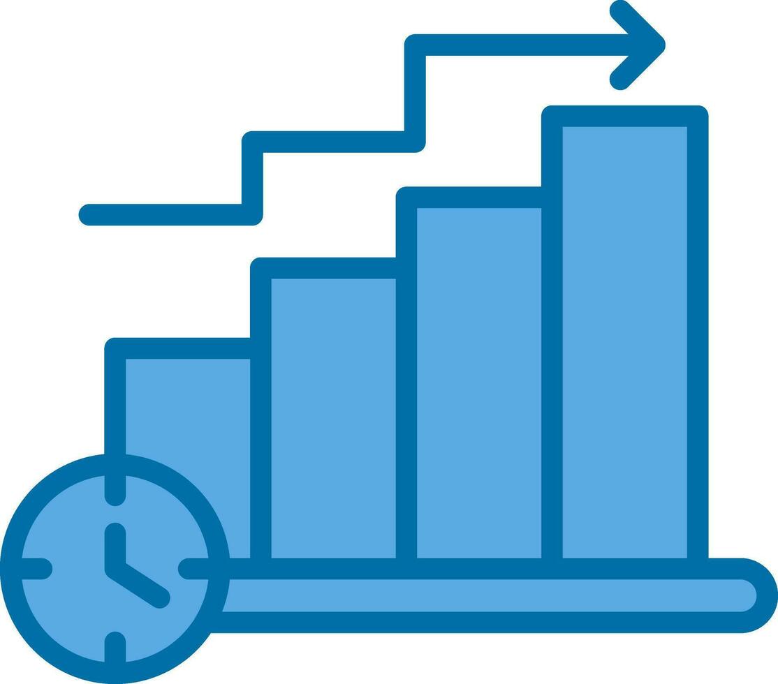 Bar Chart Vector Icon Design