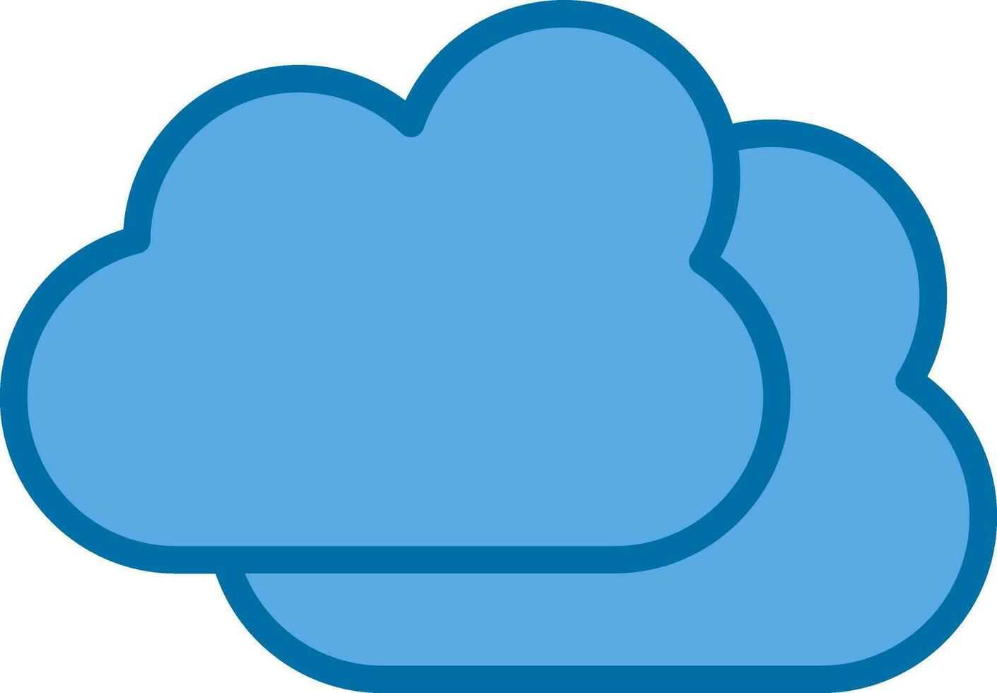 Cloud Vector Icon Design