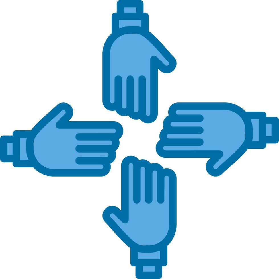 Team Work Vector Icon Design