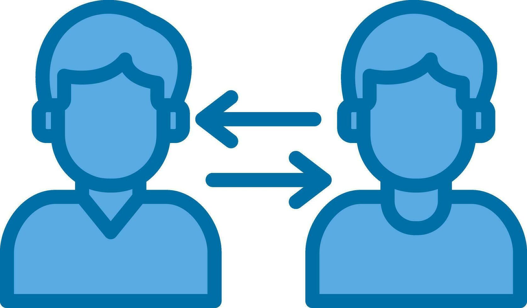 Exchange Vector Icon Design