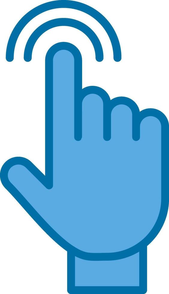 Tap Vector Icon Design