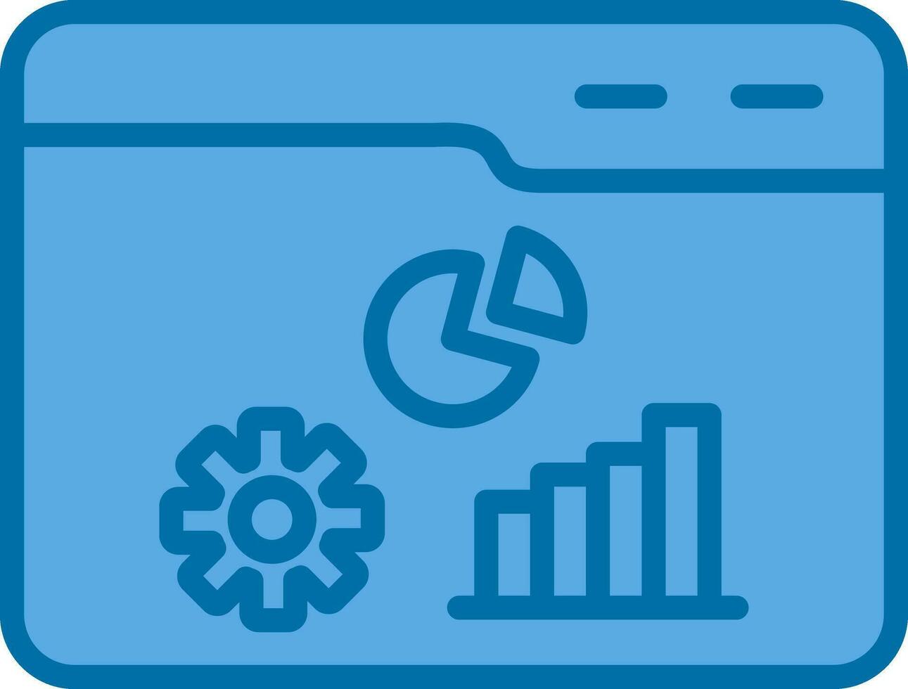 Statistics Vector Icon Design