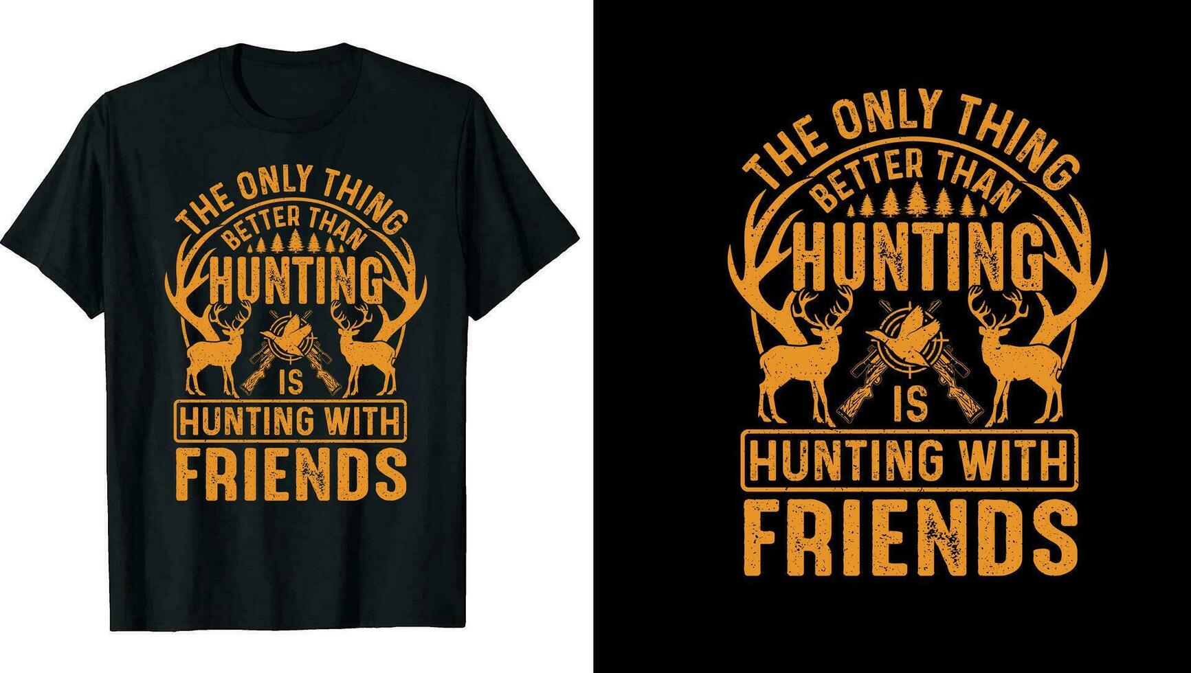 Elk hunt t-shirt print mockup hunting club emblem, vector wild animal badge,Hunting T-shirt design Template.