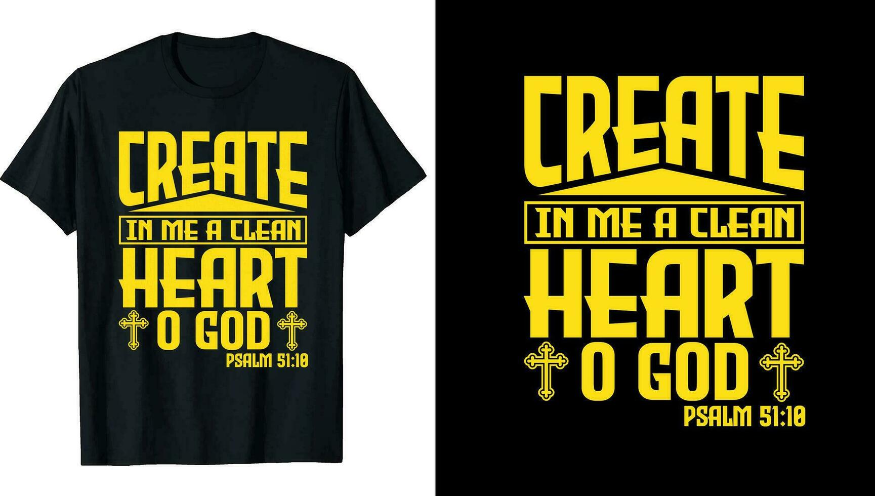 Christian Bible Verse Custom T-Shirt vector