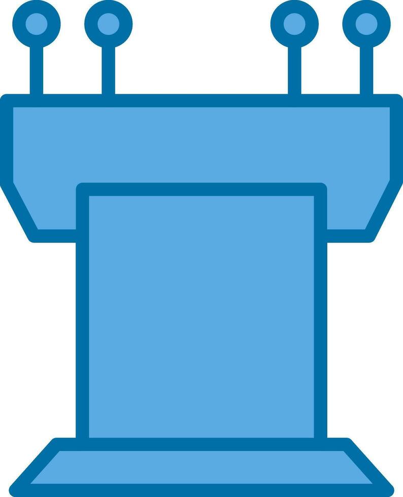 Podium Vector Icon Design
