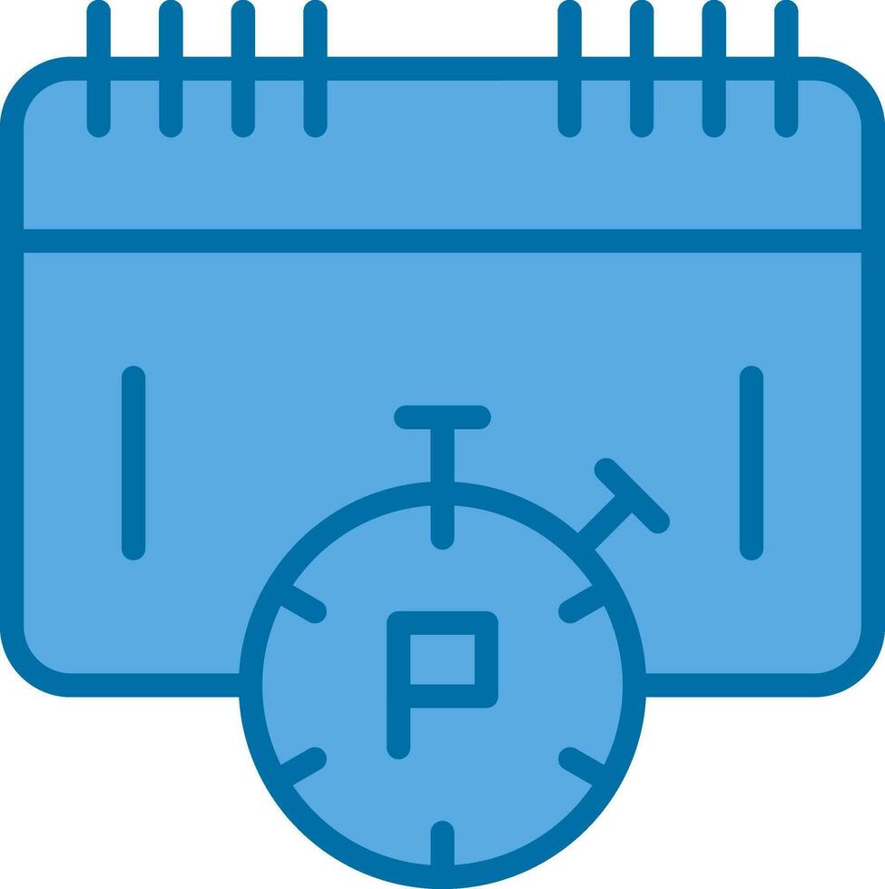 Deadline Vector Icon Design