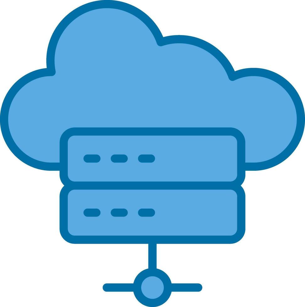Hosting Vector Icon Design