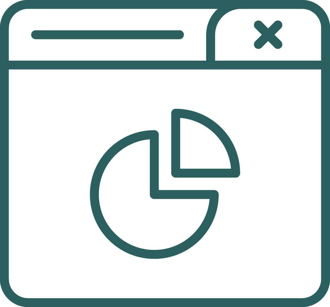 Chart Vector Icon Design