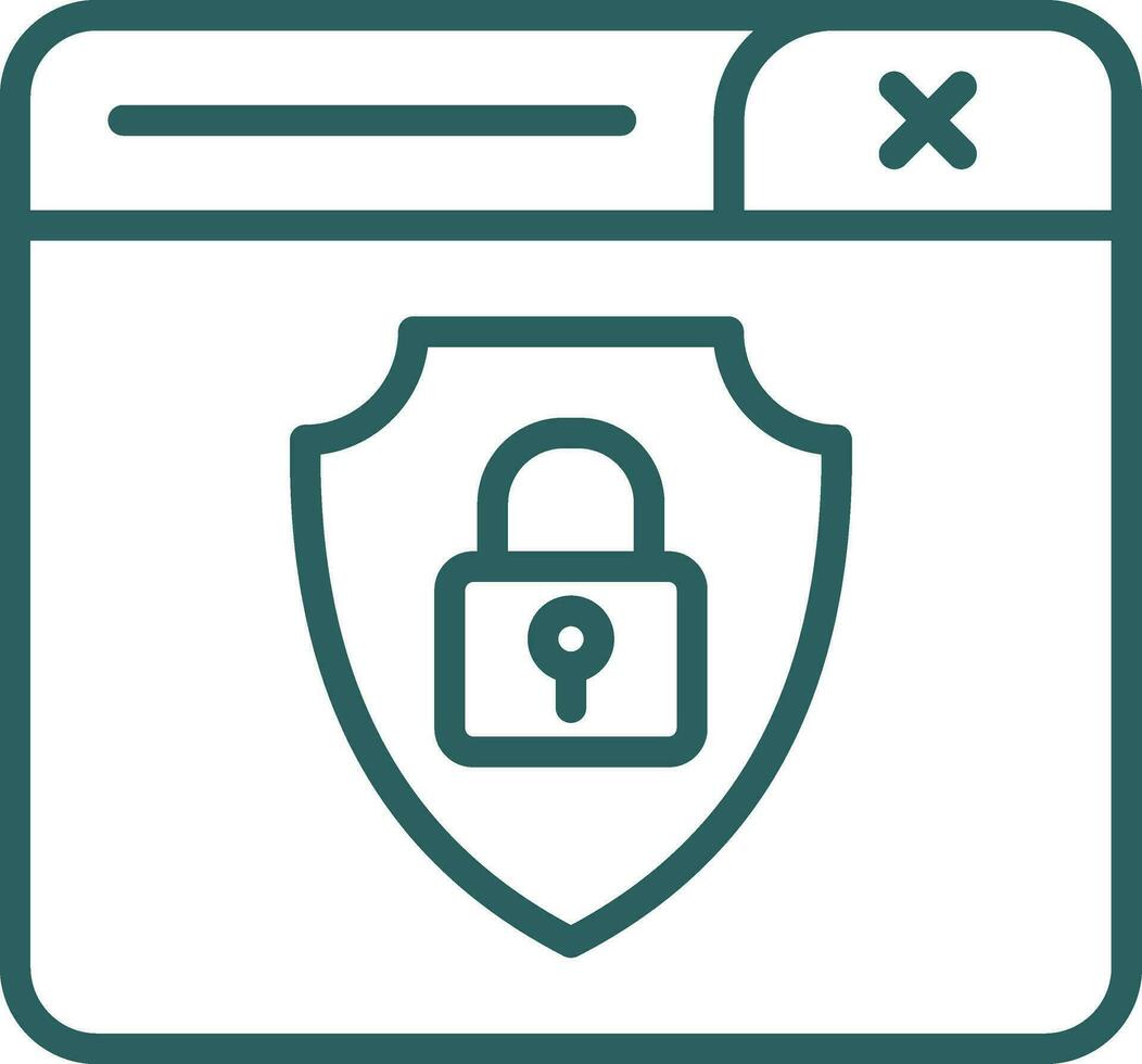 Protected Vector Icon Design
