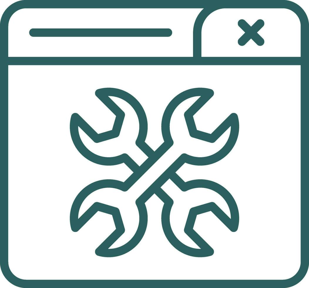 Maintenance Vector Icon Design