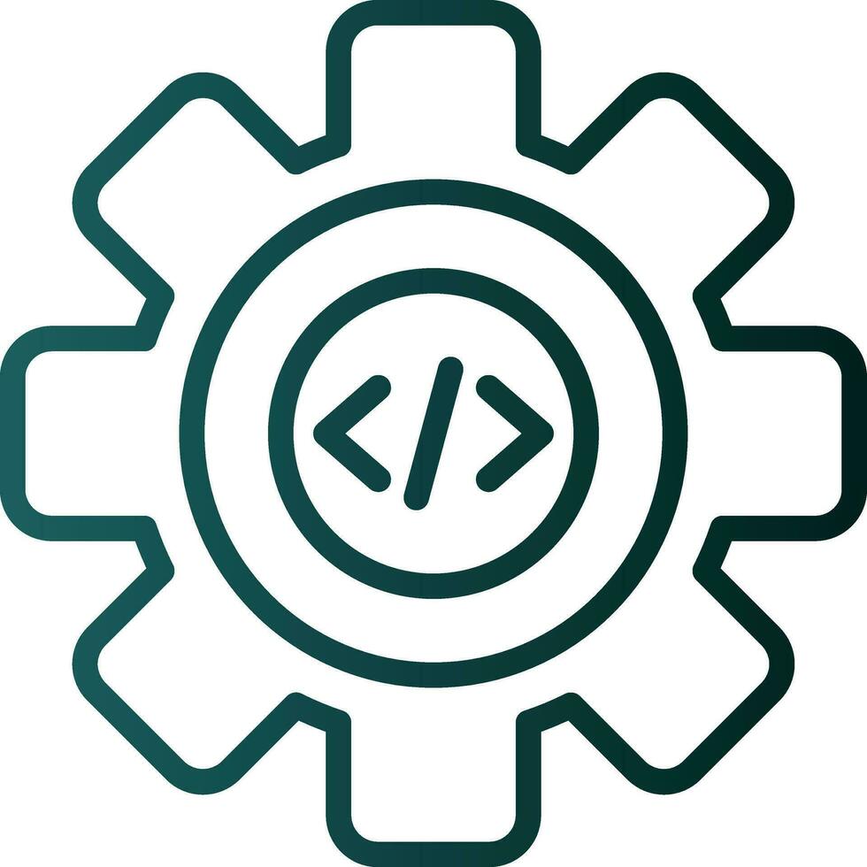 Coding Vector Icon Design