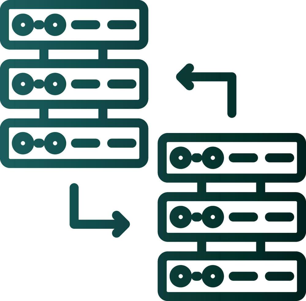 Database Vector Icon Design