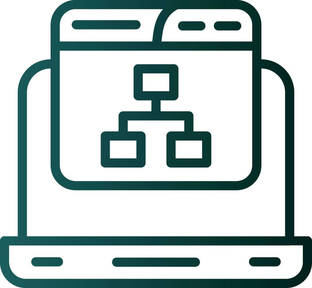 Laptop Vector Icon Design