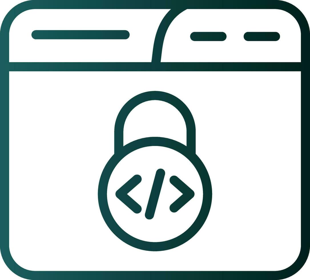Unsecured Vector Icon Design