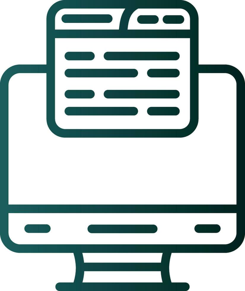 Browser Vector Icon Design
