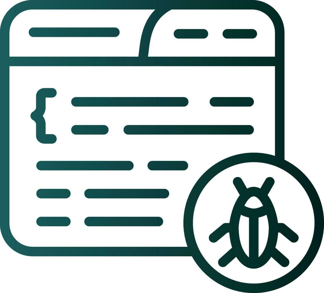 Bug Vector Icon Design