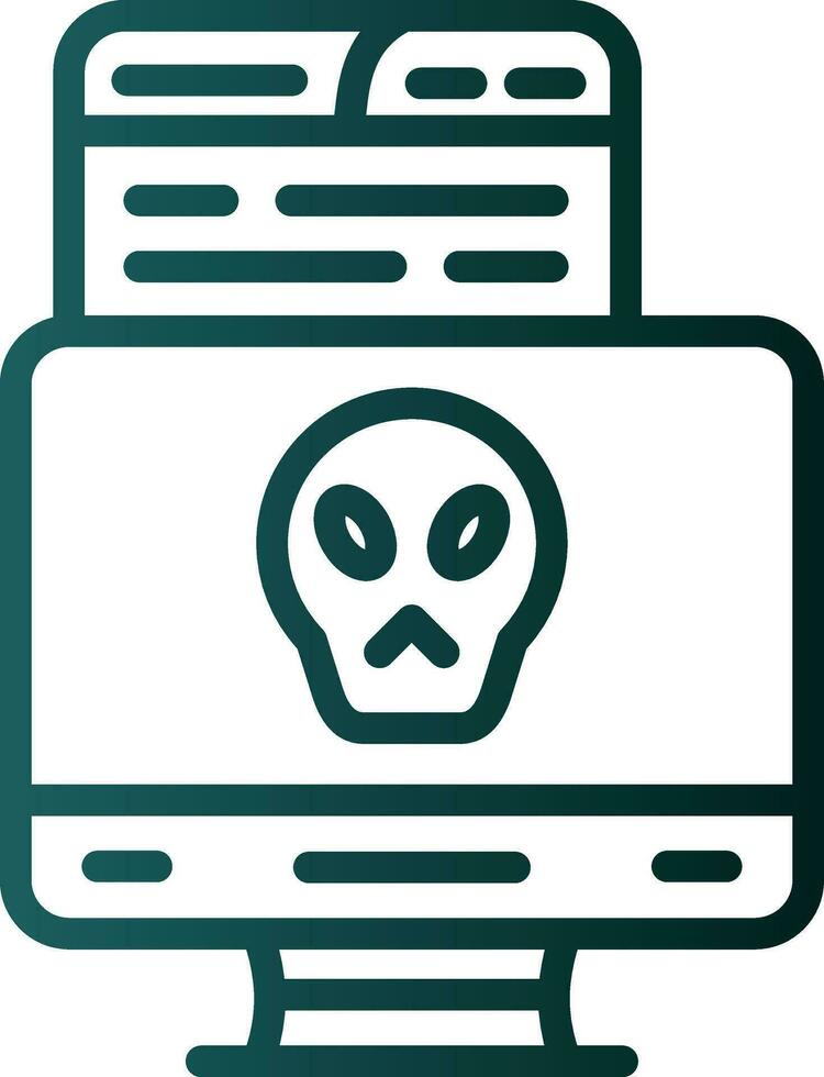 hackear vector icono diseño