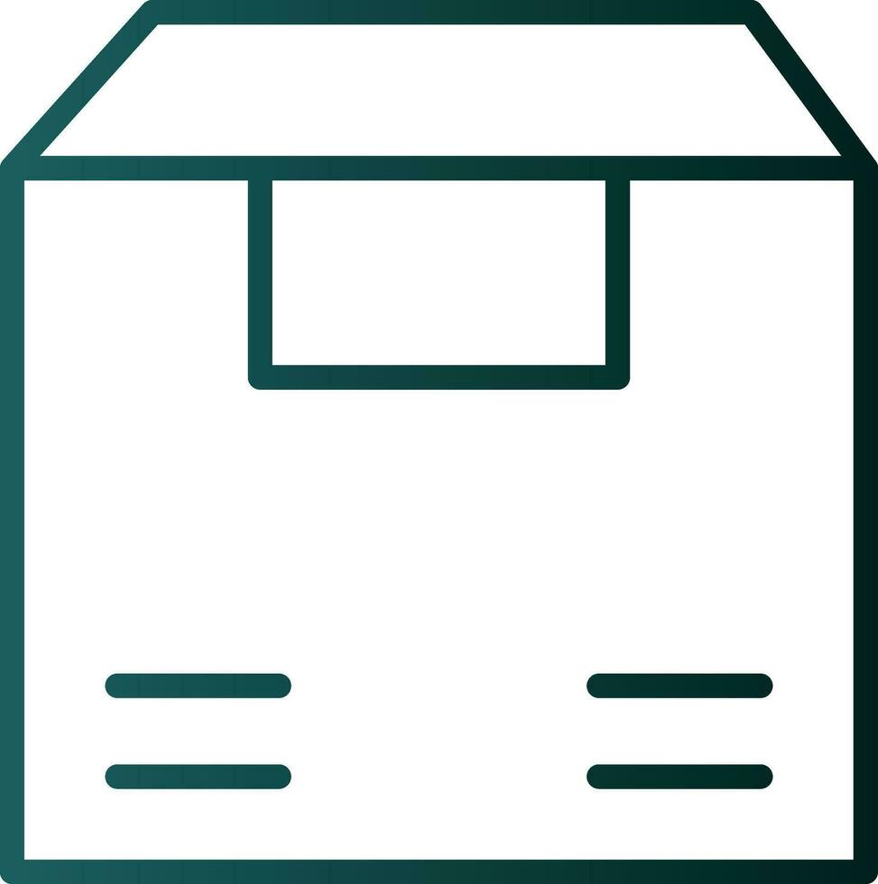 Box Vector Icon Design
