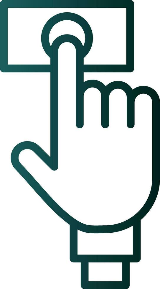 Finger Print Vector Icon Design