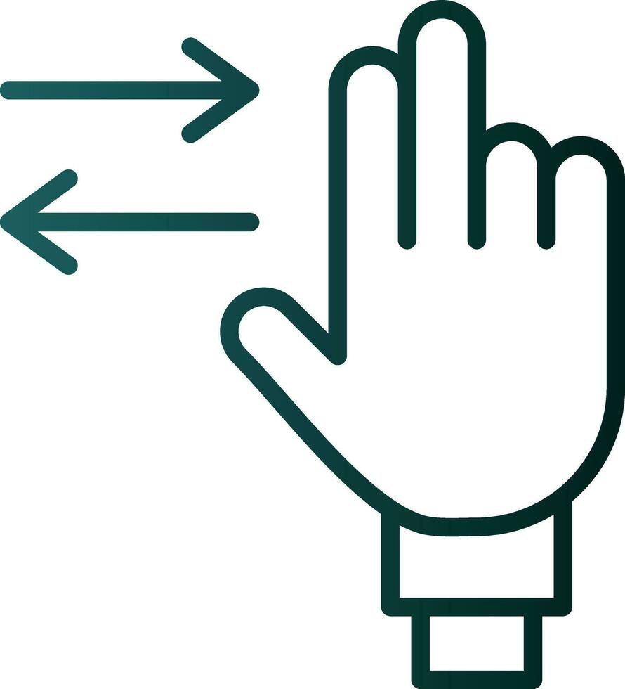 Horizontal Vector Icon Design