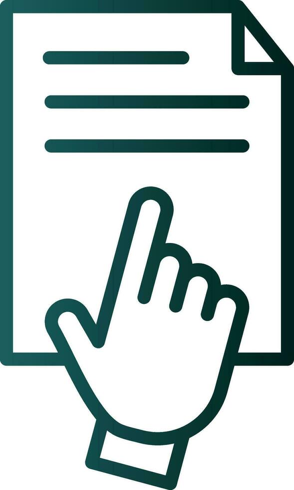 Document Vector Icon Design