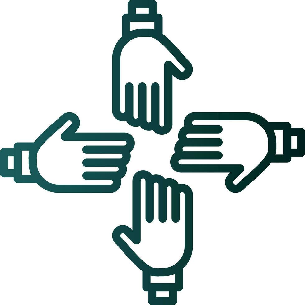 Team Work Vector Icon Design
