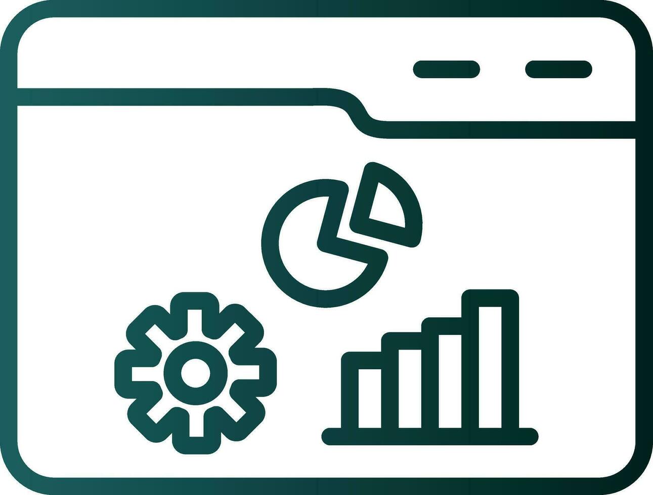 Statistics Vector Icon Design