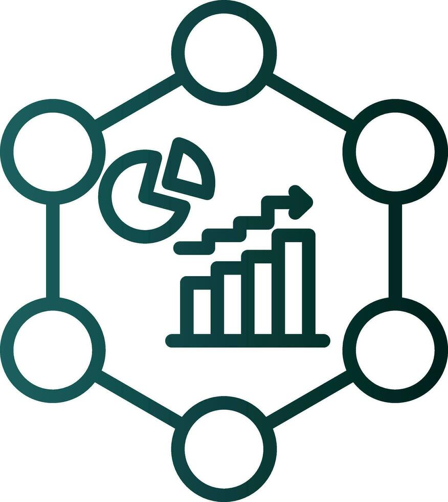 Data Analytics Vector Icon Design