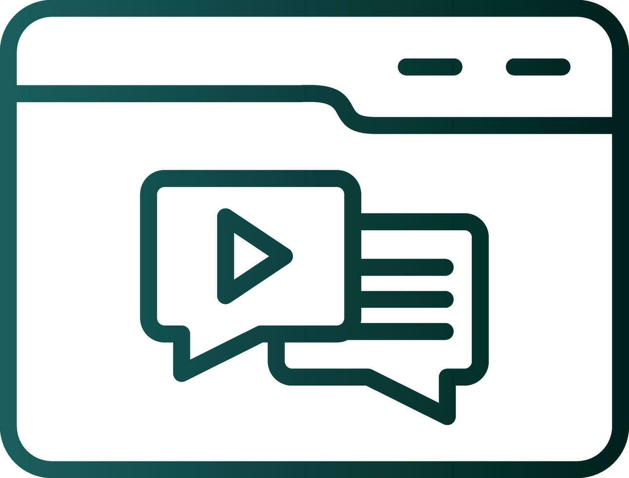 Website Vector Icon Design