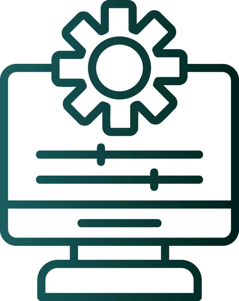 Configuration Vector Icon Design
