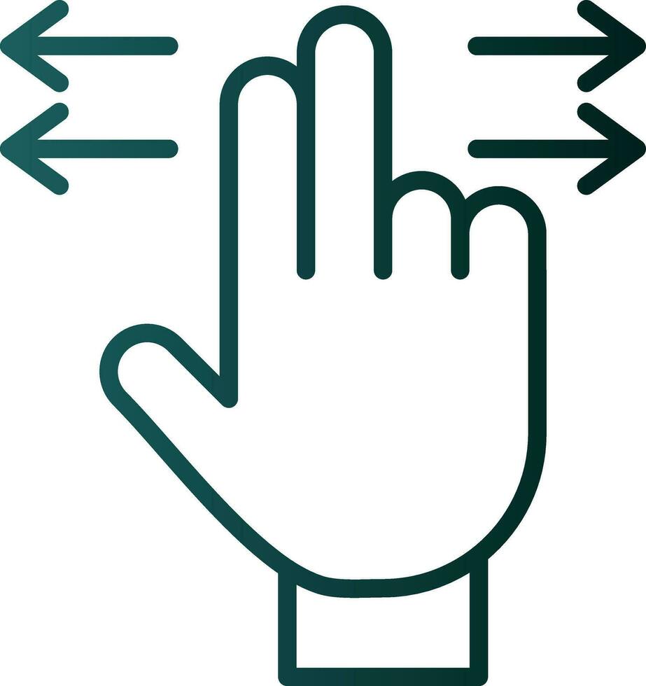 Swipe Vector Icon Design