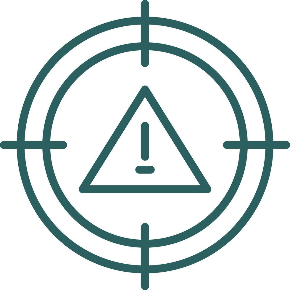Risk Vector Icon Design