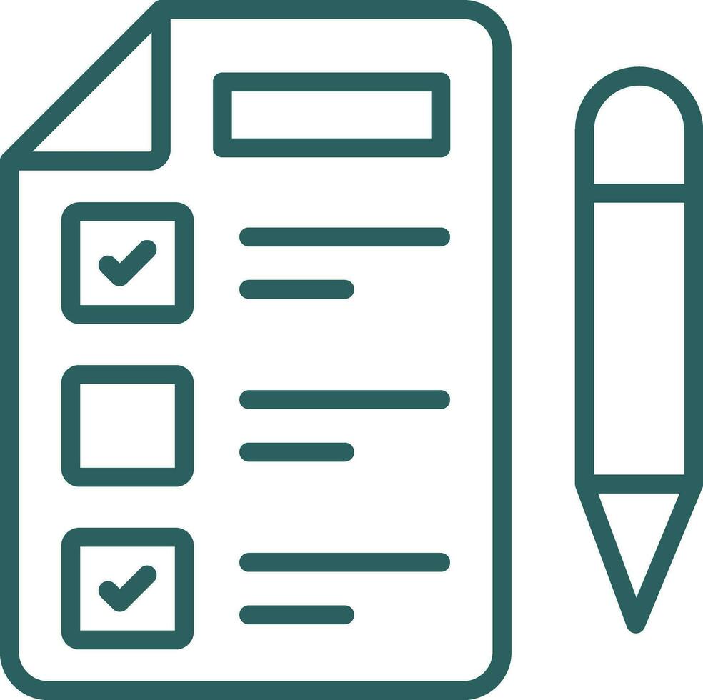 Test Vector Icon Design