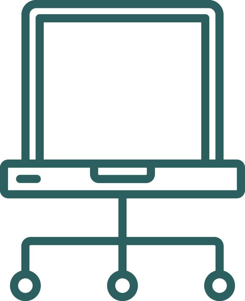 Laptop Vector Icon Design