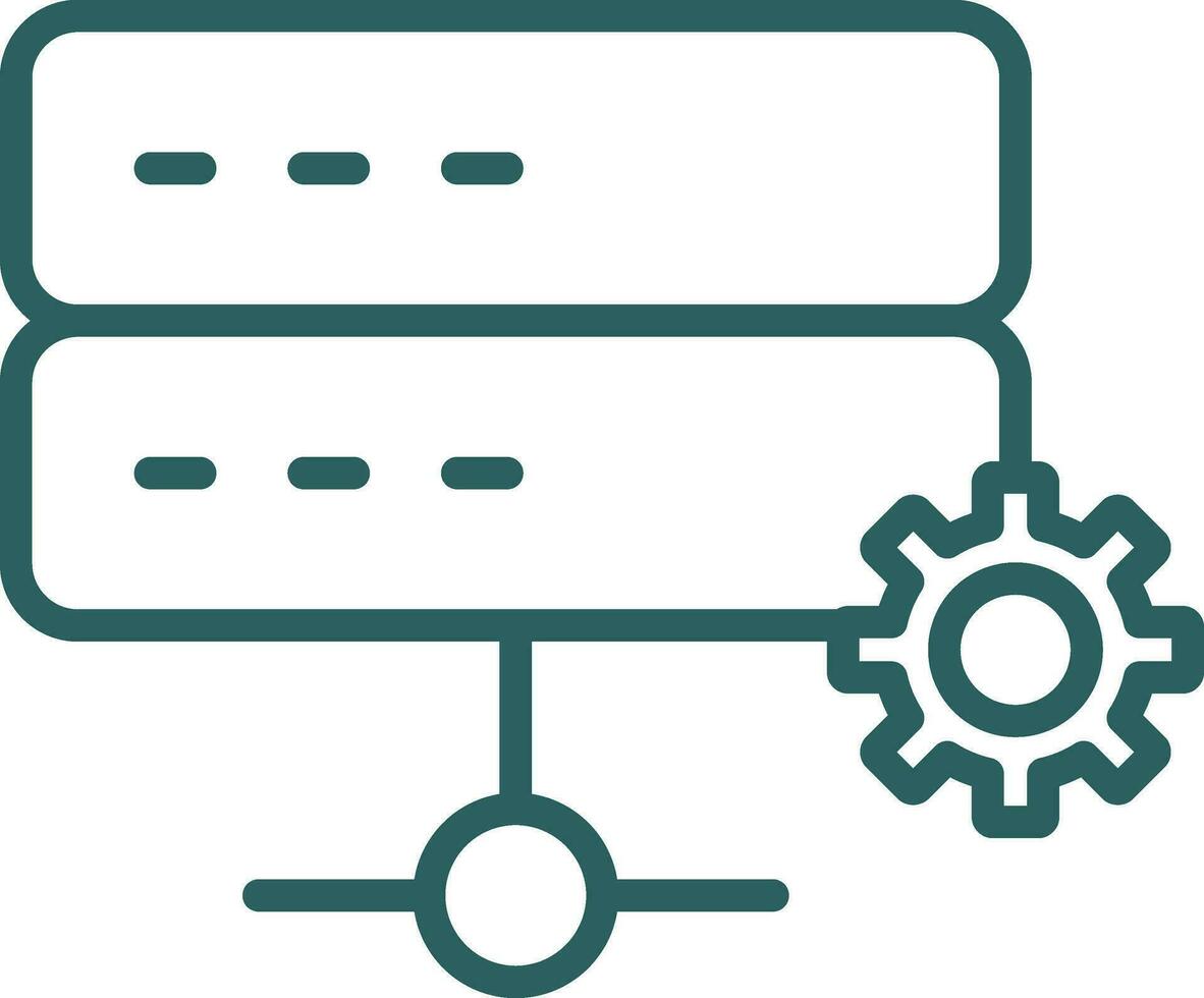 Data Storage Vector Icon Design