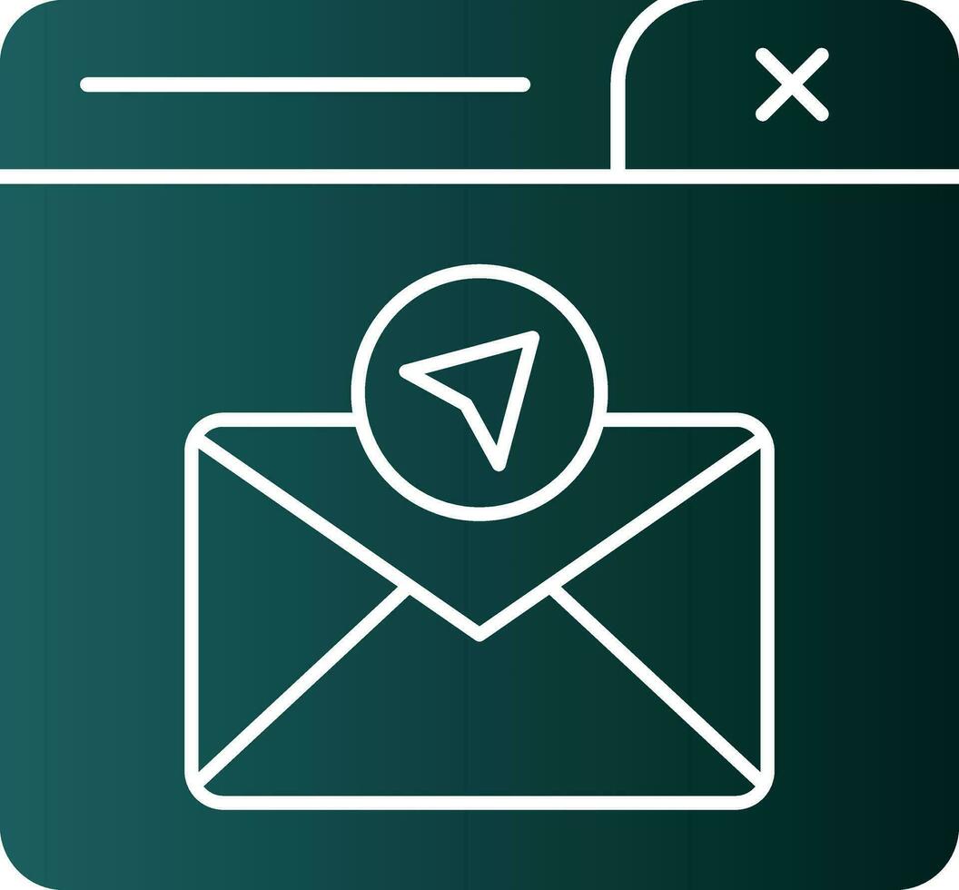 Send Mail Vector Icon Design