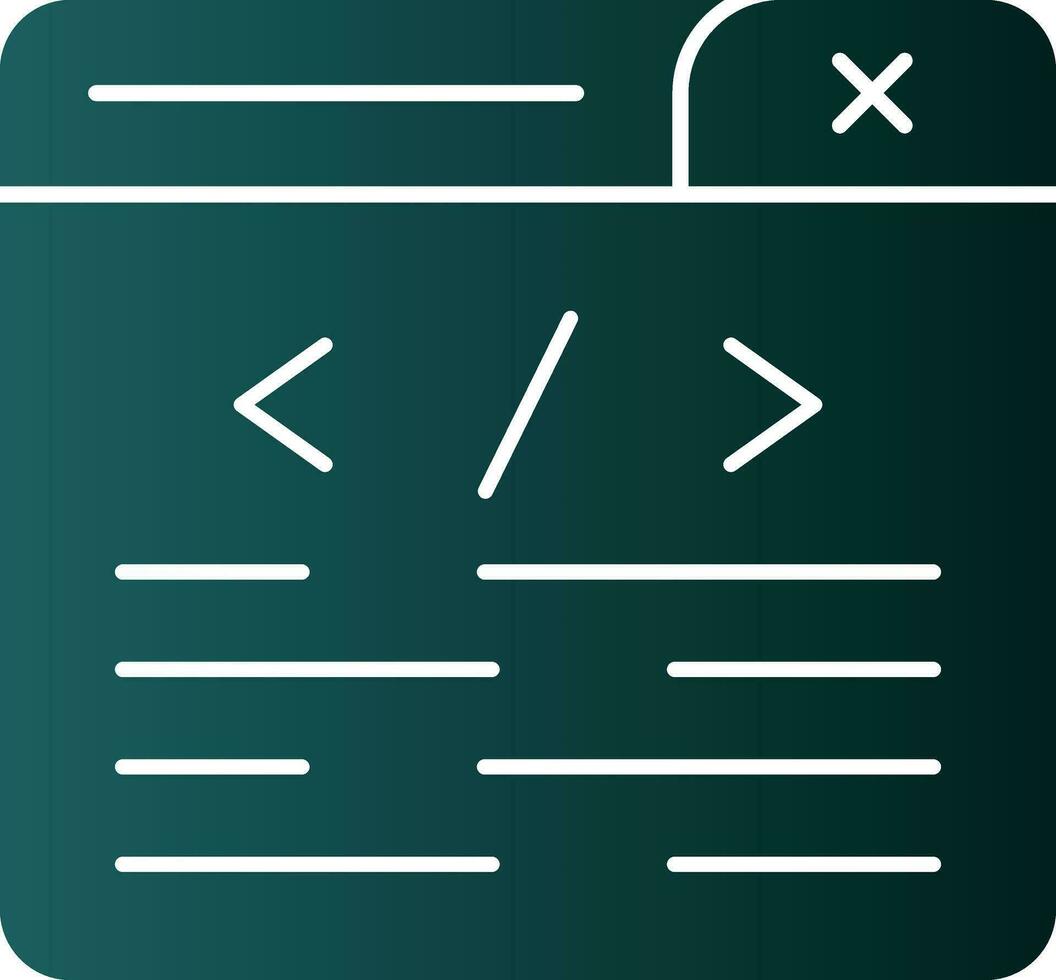 Programming Vector Icon Design