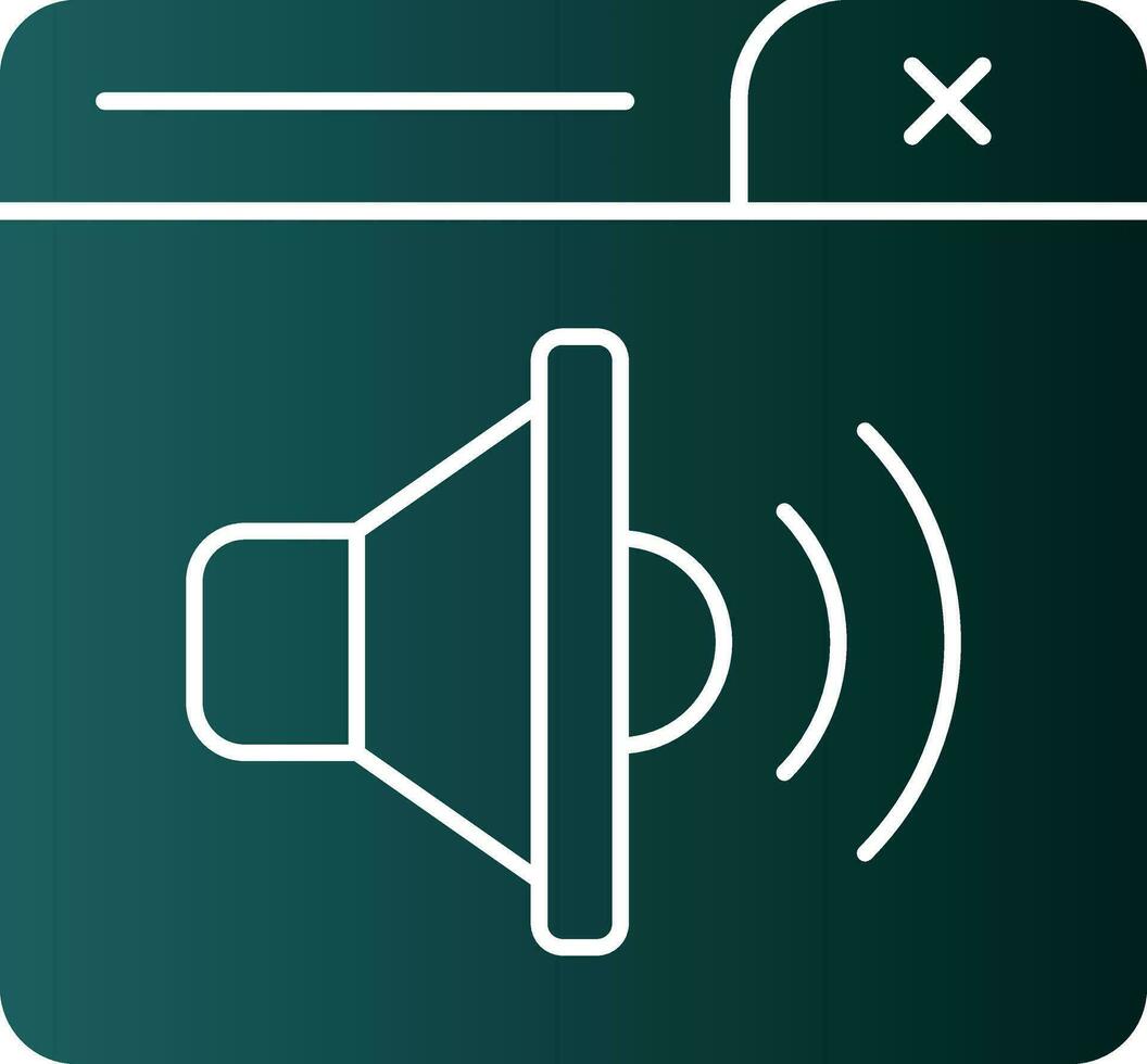 Audio Vector Icon Design
