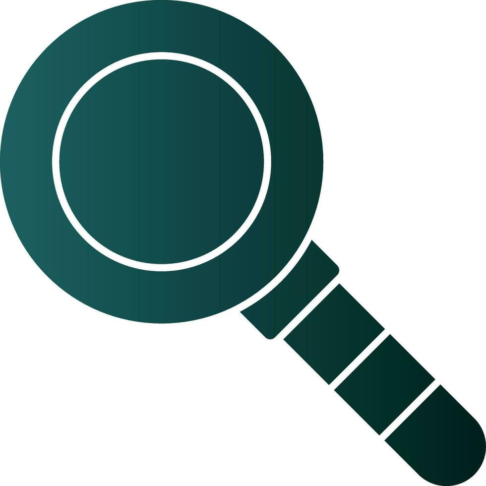 Magnifying Glass Vector Icon Design