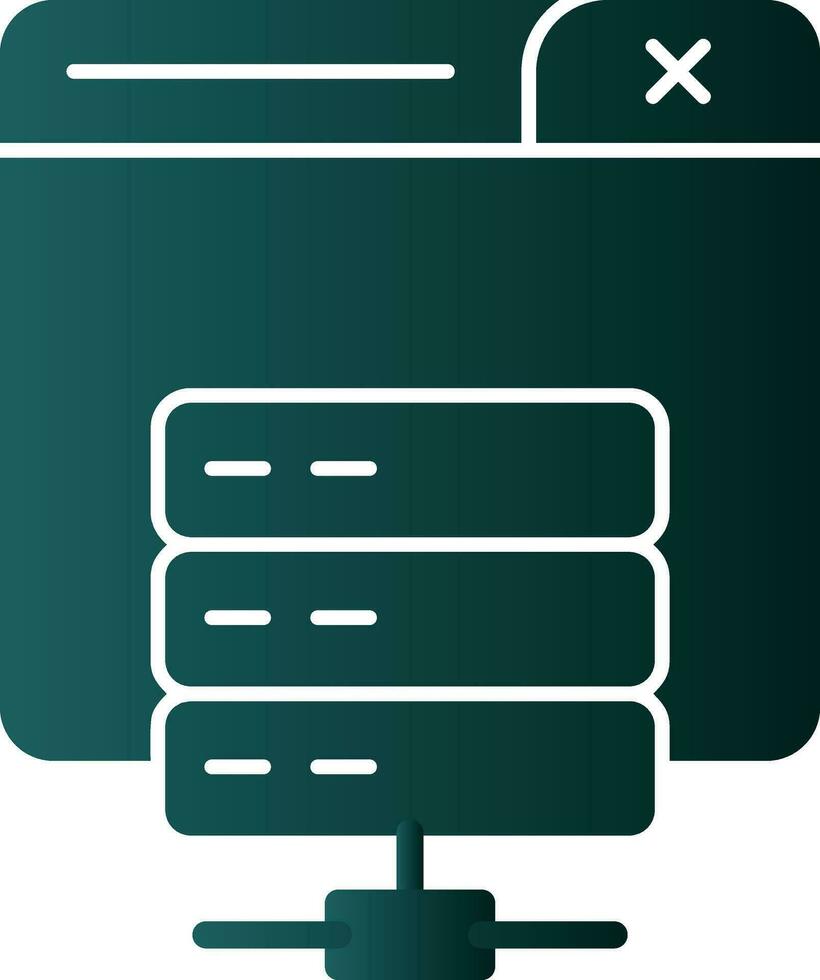 Server Vector Icon Design