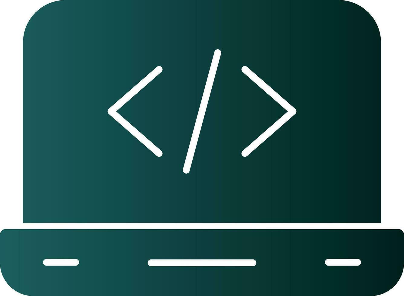 Coding Vector Icon Design