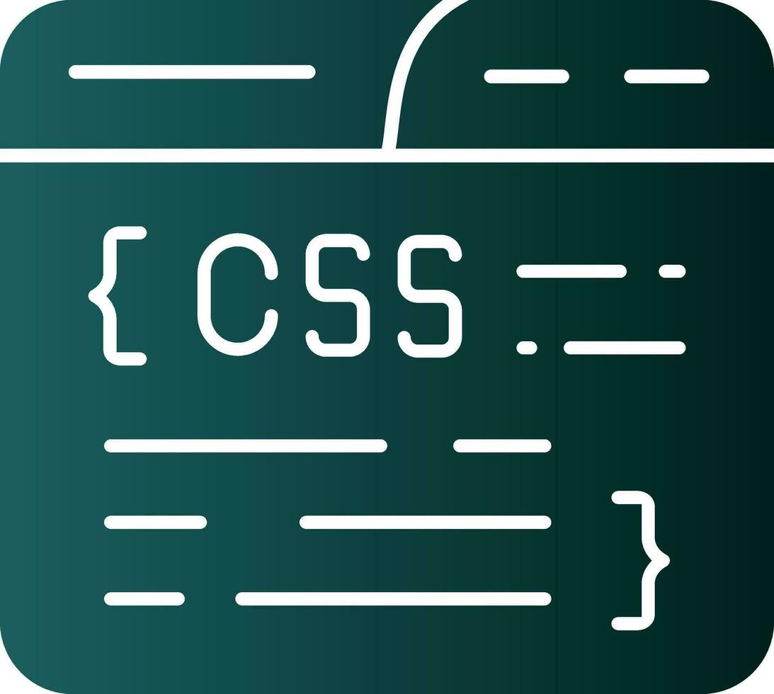 Css Coding Vector Icon Design