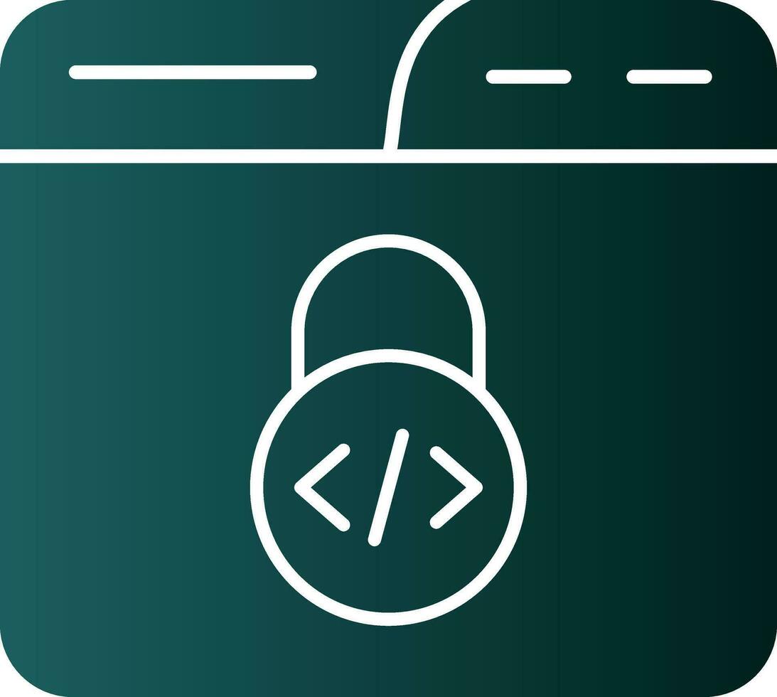 Unsecured Vector Icon Design